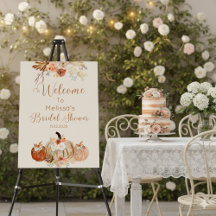 Fall Rustic Terracotta Bridal Shower