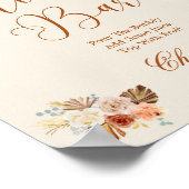 Fall Rustic Terracotta Mimosa Bar Poster (Hoek)