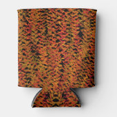 Fall Season Changing Colors Foliage Leaves Art Blikjeskoeler (Voorkant)