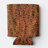 Fall Season Changing Colors Foliage Leaves Art Blikjeskoeler (Achterkant)