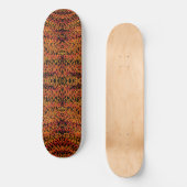 Fall Season Changing Colors Foliage Leaves Art Persoonlijk Skateboard (Voorkant)