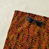 Fall Season Changing Colors Foliage Leaves Art  Strandlaken (In situ)