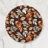 Fall Simmer Bedankjes Labels (Achterkant)