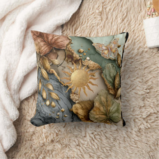 Fall solstice Throw Pillow Kussen