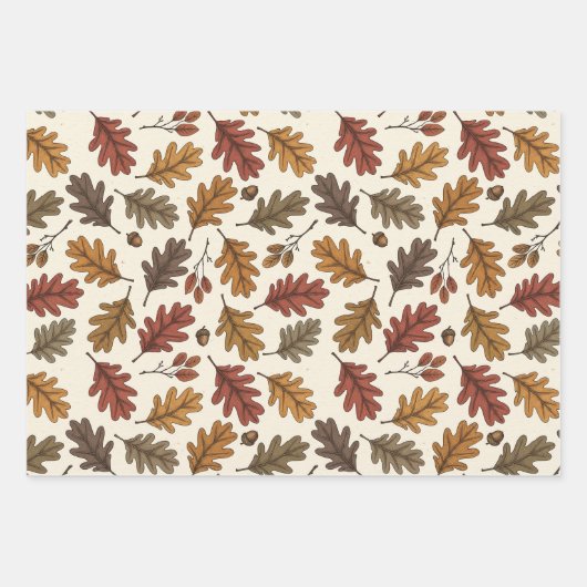 Fall Thanksgiving  Inpakpapier Vel (Voorkant)
