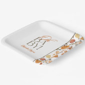 Fall Theme Baby Shower Papieren Bordje (Gebogen)