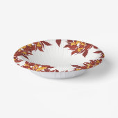 Fall themed paper bowls papieren kommen (Gebogen)