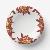 Fall themed paper bowls papieren kommen (Voorkant)