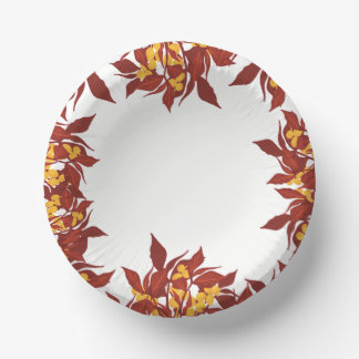 Fall themed paper bowls papieren kommen