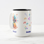 Fall two tone coffee mug tweekleurige koffiemok (Voorkant links)