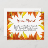 Fall verlaat aangepaste bewegende aankondiging (Voorkant / Achterkant)