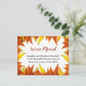 Fall verlaat aangepaste bewegende aankondiging (Staand voorkant)