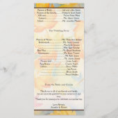 Fall verlaat homohuwelijk programmakaart (Achterkant)