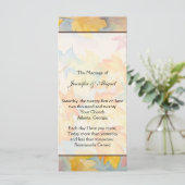 Fall verlaat homohuwelijk programmakaart (Staand voorkant)