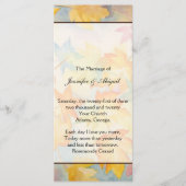 Fall verlaat homohuwelijk programmakaart (Voorkant)