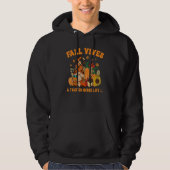 Fall Vibes & That ER Nurse Life Gnome Autumn Fall Hoodie (Voorkant)