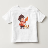 Fall vibes toddler T-shirt (Voorkant)