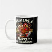 Fall Vibes Turkey Trot Run Like A Turkey On Thanks Koffiemok (Links)