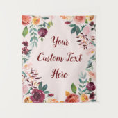 Fall Wedding Back Drop, Vakantiedenkast Wandkleed (Voorkant)