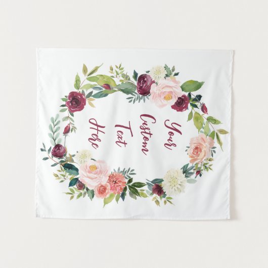 Fall Wedding Backdrop Autumn Photobooth Decor Prop Wandkleed (Voorkant (horizontaal))