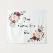 Fall Wedding Backdrop, herfstweddenschappen Wandkleed (Voorkant (horizontaal))