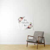 Fall Wedding Backdrop, herfstweddenschappen Wandkleed (In Situ (horizontaal))