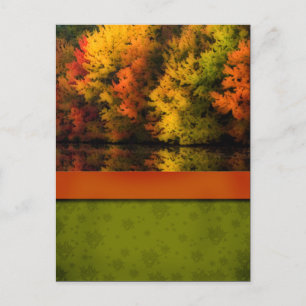 Fall Wedding Briefkaart