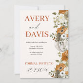 Fall Wedding Esthetisch 2025 Kaart (Voorkant)