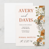 Fall Wedding Esthetisch 2025 Kaart (Voorkant / Achterkant)