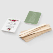 Fall Wedding Floral-programma Handwaaier (Niet-gemonteerd)