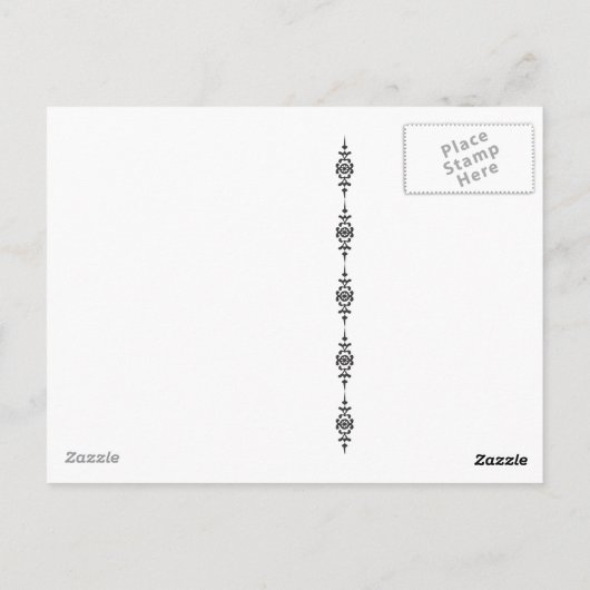 Fall Wedding Groen Tan Monogram Aangepast Briefkaa Briefkaart (Achterkant)