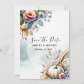 Fall Wedding Kaart (Voorkant)