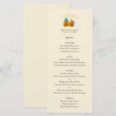 Fall Wedding Pumpkins Menu (Voorkant / Achterkant)