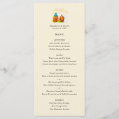 Fall Wedding Pumpkins Menu (Voorkant)