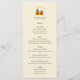Fall Wedding Pumpkins Menu