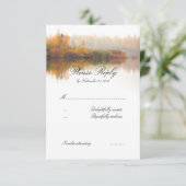 Fall Wedding RSVP (Staand voorkant)