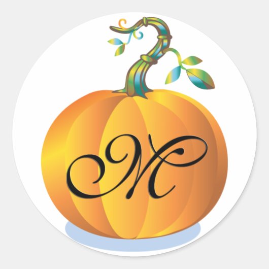 Fall Wedding Seal Sticker (Voorkant)