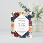 Fall Wedding Uitnodiging | Begroting (Staand voorkant)