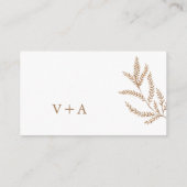 Fall Wedding-website Informatiekaartje (Achterkant)