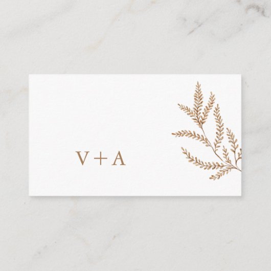 Fall Wedding-website Informatiekaartje (Achterkant)