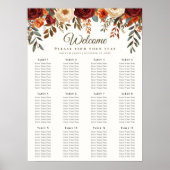 Fall Wedding Zitting Grafiek Poster (Voorkant)