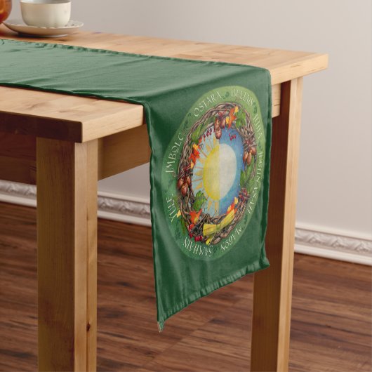 Fall Wheel of the Year Altar Cloth Medium Tafelloper (Voorbeeld)