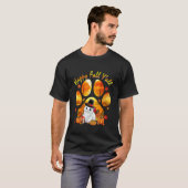 Fall Y'all Thanksgiving Kat Als Kalkoen Fall Boom T-shirt (Voorkant volledig)