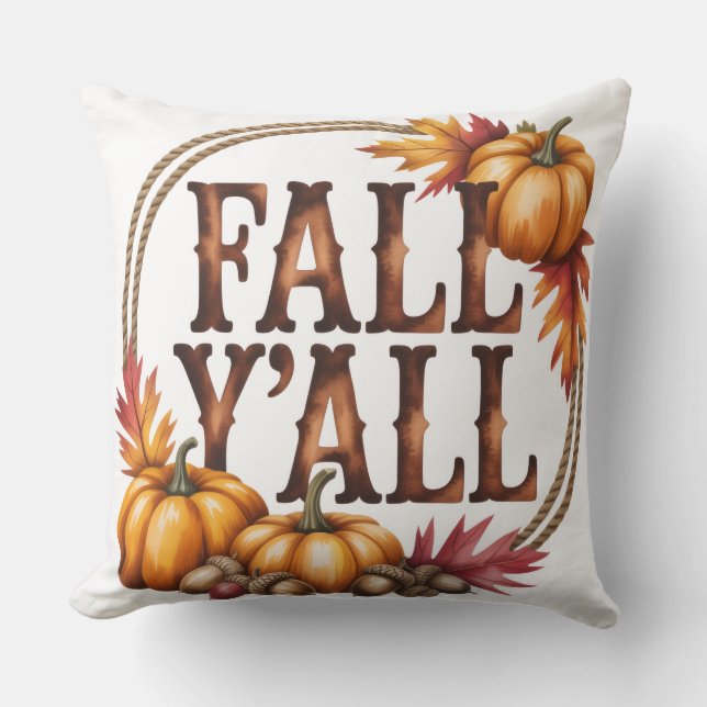 Fall you all unique autumn  kussen (Voorkant)