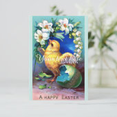 Falla Happy Easter Chick Kaart (Staand voorkant)