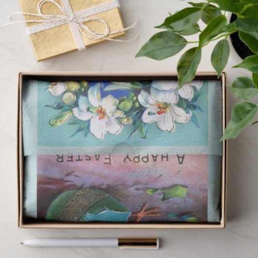 Falla Happy Easter Chick Tissuepapier (Geschenk)