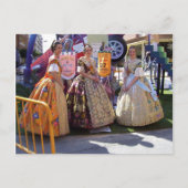Fallas Dames. Briefkaart (Voorkant)