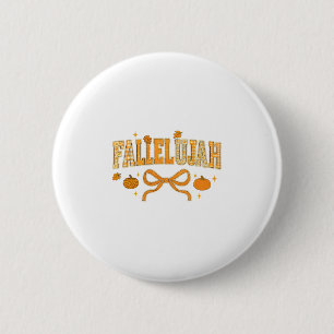 Fallelujah Herfst Herfstbladeren Dames Cute Distre Ronde Button 5,7 Cm