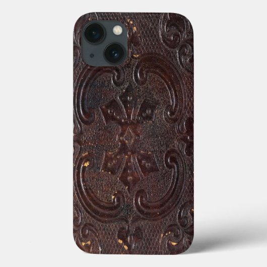 Fallen Ancient Leather Book Case-Mate iPhone Case (Achterkant)