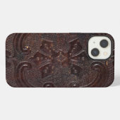Fallen Ancient Leather Book iPhone Hoesje (Achterkant horizontaal)
